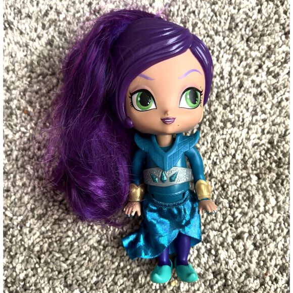 Rare Mattel 2015 Shimmer & Shine ZETA 6"H Jointed Figure Doll - Picture 1 of 4